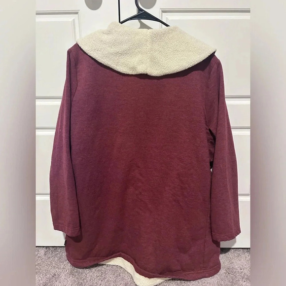 EDDIE BAUER Sherpa lined cardigan. Size large. Excellent condition! - Picture 3 of 7